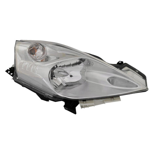2015-2017 Nissan LEAF Passenger Side Headlight Assembly Halogen Composite - NI2503234-Partify-Painted-Replacement-Body-Parts