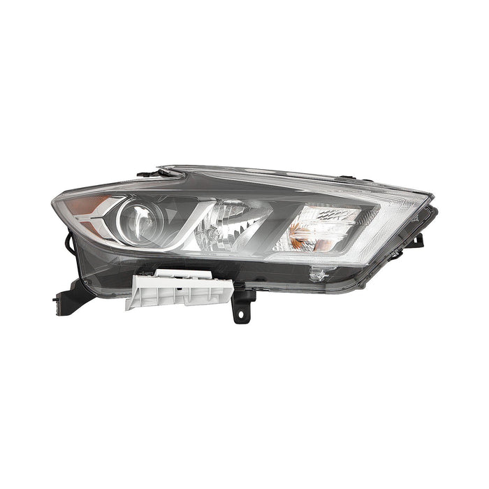2016-2018 Nissan Maxima S/SL/SV Passenger Side Headlight Assembly Halogen Composite - NI2503235-Partify-Painted-Replacement-Body-Parts