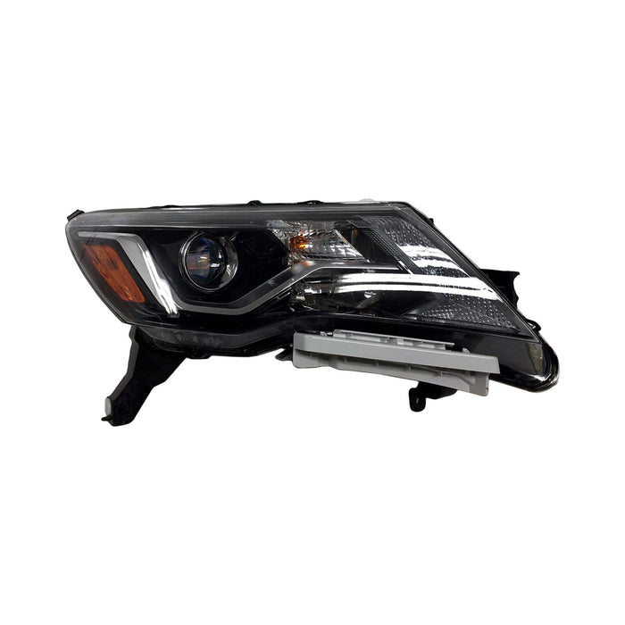 2017-2020 Nissan Pathfinder Passenger Side Headlight Assembly Led Composite - NI2503253-Partify-Painted-Replacement-Body-Parts