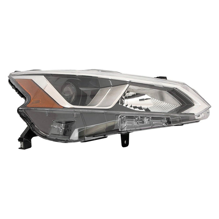 2019-2021 Nissan Altima Passenger Side Headlight Assembly Halogen W/O Auto Leveling Composite - NI2503265-Partify-Painted-Replacement-Body-Parts