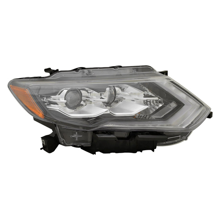 2019-2020 Nissan Rogue Passenger Side Headlight Assembly Led Composite - NI2503272-Partify-Painted-Replacement-Body-Parts