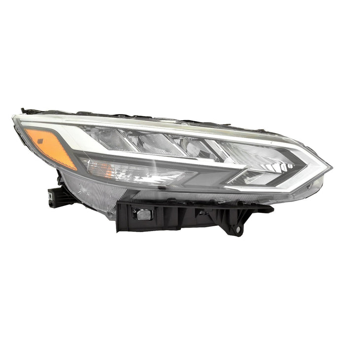 2020-2023 Nissan Sentra Passenger Side Headlight Assembly Reflector Type Composite - NI2503277-Partify-Painted-Replacement-Body-Parts
