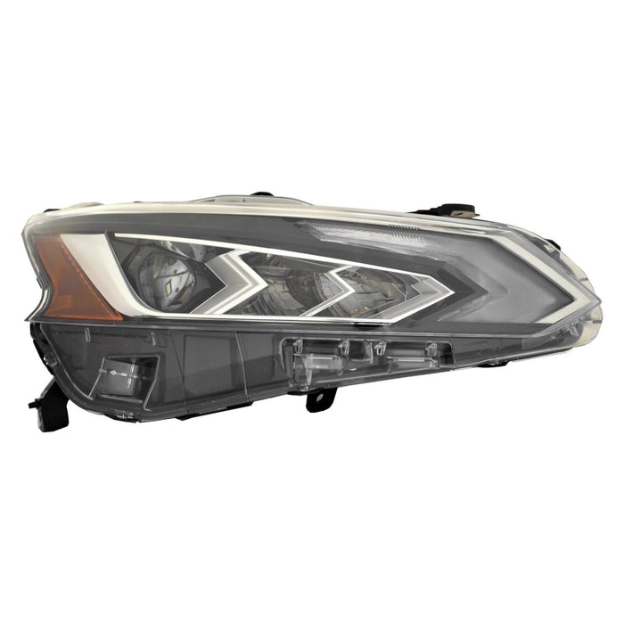 2019-2022 Nissan Altima Passenger Side Headlight Assembly Led W/Auto Leveling Composite - NI2503281-Partify-Painted-Replacement-Body-Parts