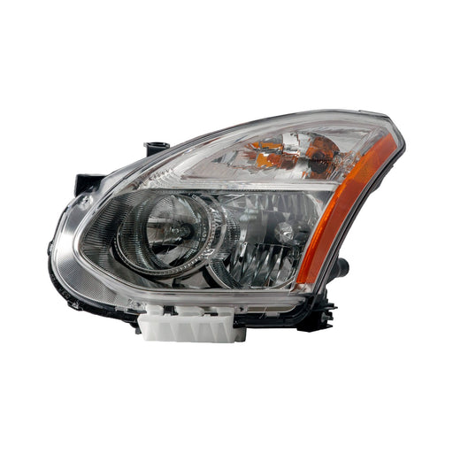 2011-2013 Nissan Rogue Driver Side Headlight Lens Housing Halogen - NI2518130-Partify-Painted-Replacement-Body-Parts
