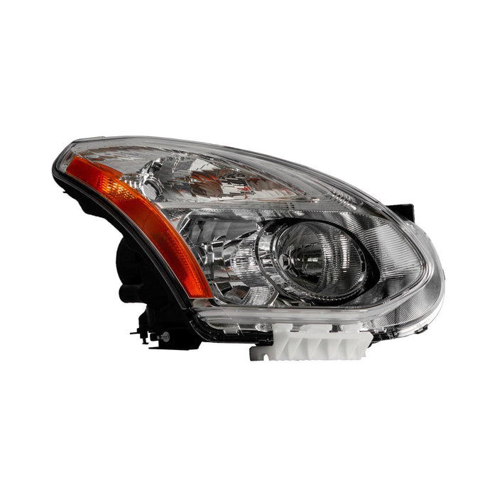 2013 Nissan Rogue Passenger Side Headlight Lens Housing Xenon - NI2519113-Partify-Painted-Replacement-Body-Parts