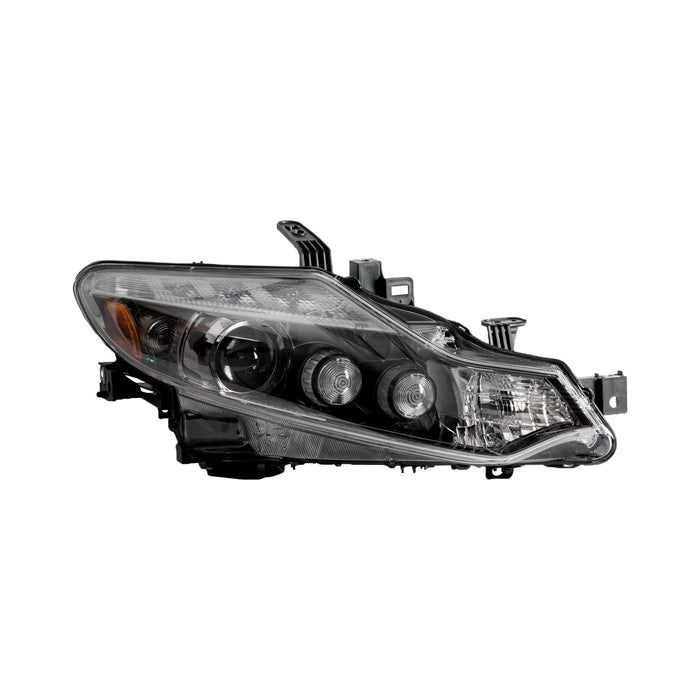 2011-2014 Nissan Murano CrossCabriolet Passenger Side Headlight Lens Housing Xenon To 7-13 - NI2519116-Partify-Painted-Replacement-Body-Parts