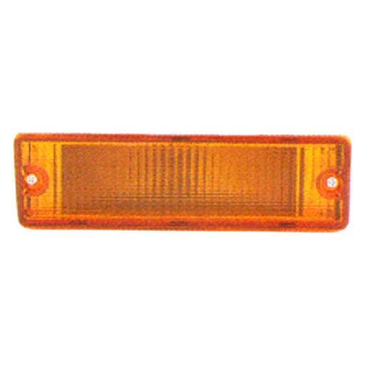 1988-1997 Nissan D21/Pathfinder/Pickup Passenger Side Parking Light Assembly Except 1-Ton Park/Signal Combination Bumper Mounted - NI2521108-Partify-Painted-Replacement-Body-Parts