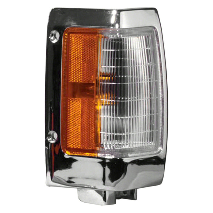 1990-1997 Nissan D21/Pickup Front Passenger Side Side Marker Light Assembly Bright - NI2551107-Partify-Painted-Replacement-Body-Parts