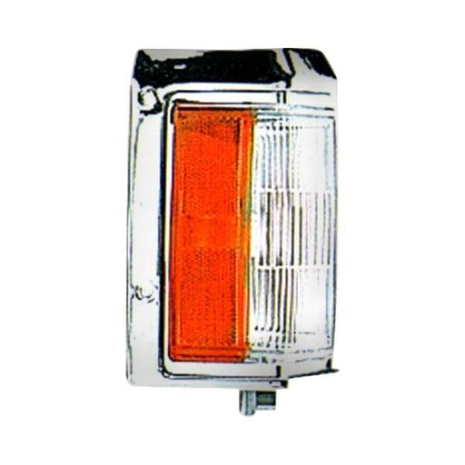 1993-1995 Nissan Pathfinder Front Passenger Side Side Marker Light Assembly W/Bright Rim - NI2551125-Partify-Painted-Replacement-Body-Parts