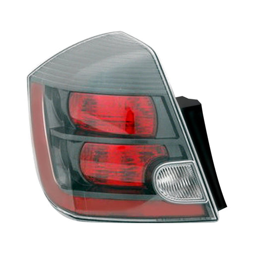 2007-2009 Nissan Sentra Driver Side Tail Light Assembly 2.5L L4 - NI2800178-Partify-Painted-Replacement-Body-Parts