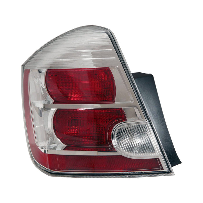 2010-2012 Nissan Sentra Base/S/SL Driver Side Tail Light Assembly - NI2800187-Partify-Painted-Replacement-Body-Parts