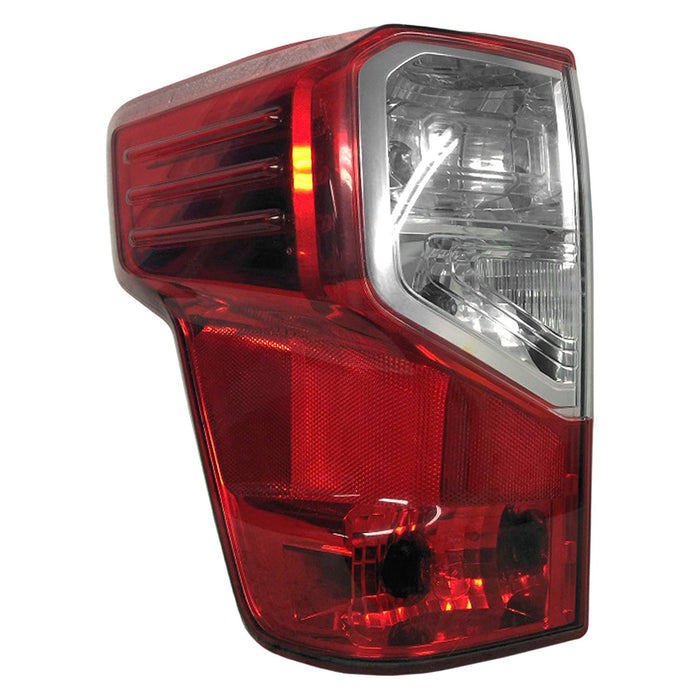 2016-2023 Nissan TITAN/TITAN XD Driver Side Tail Light Assembly Led Type W/O Cargo Lamp - NI2800212-Partify-Painted-Replacement-Body-Parts