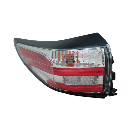 2015-2018 Nissan Murano Driver Side Tail Light Assembly Outer - NI2804103-Partify-Painted-Replacement-Body-Parts