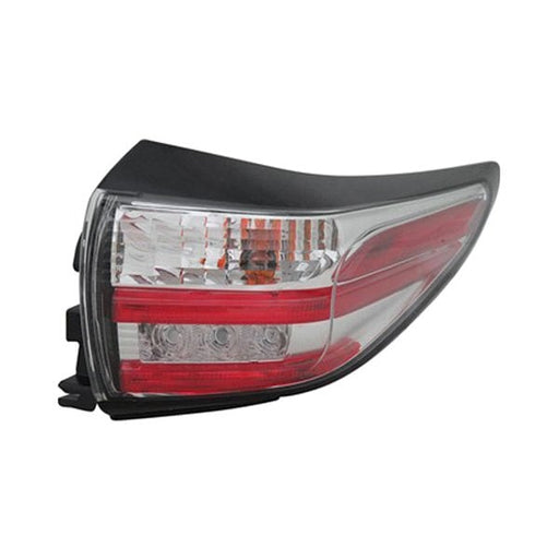 2015-2018 Nissan Murano Passenger Side Tail Light Assembly Outer - NI2805103-Partify-Painted-Replacement-Body-Parts