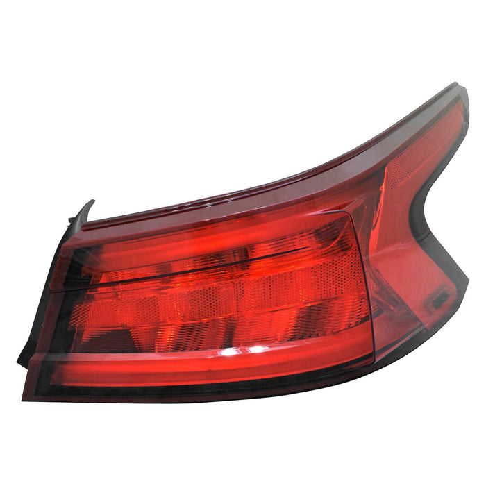 2016-2018 Nissan Maxima Passenger Side Tail Light Assembly Outer - NI2805104-Partify-Painted-Replacement-Body-Parts