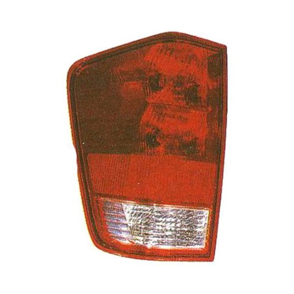 2004-2015 Nissan TITAN Driver Side Tail Light Housing W/O Utility Compartment Includes Lens - NI2818113-Partify-Painted-Replacement-Body-Parts
