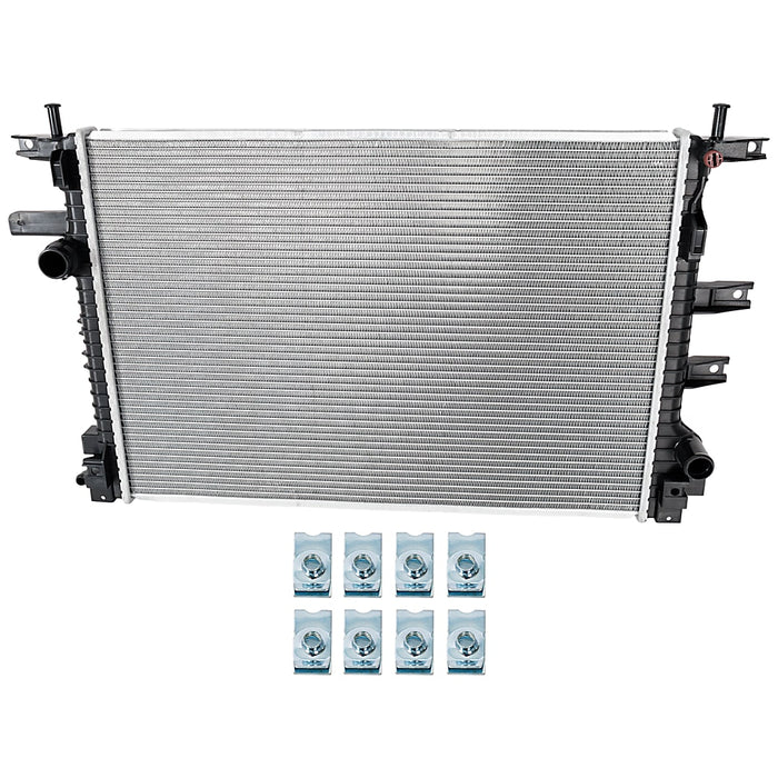 2017-2020 Ford Fusion Sport/Lincoln Continental/MKZ Black Label/Reserve/Reserve II/Select Radiator 2.7L V6 Turbocharged/3L V6 Turbocharged - FO3010348-Partify-Painted-Replacement-Body-Parts