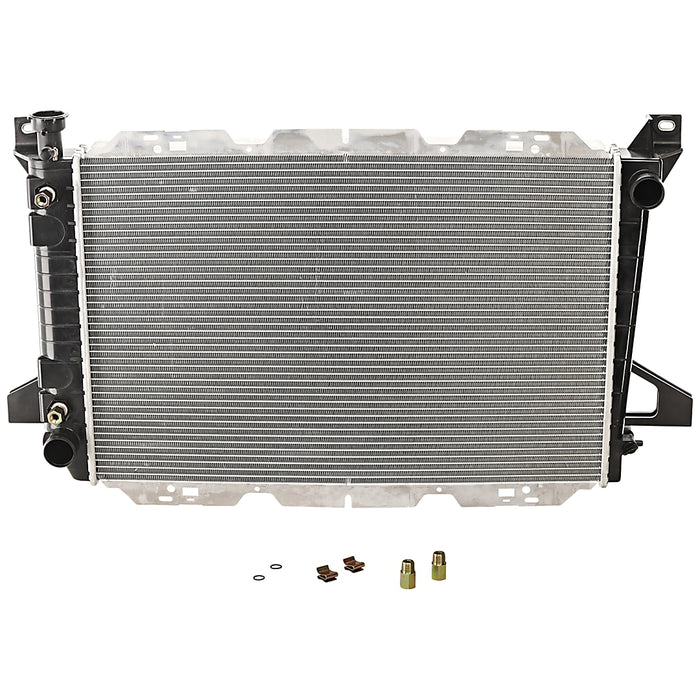 1992-1998 Ford Bronco/F-150/F-250 Radiator W/Air Cond W/Heavy Duty Cooling 4.6L V8/5.4L V8/5.8L V8/5L V8 - FO3010134-Partify-Painted-Replacement-Body-Parts