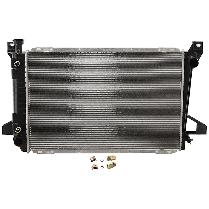 1987-1998 Ford Bronco/F-150/F-250 Radiator 4.6L V8/5.4L V8/5.8L V8/5L V8 - FO3010135-Partify-Painted-Replacement-Body-Parts