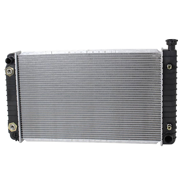1996-1999 Chevrolet C1500/C2500/K1500/K2500/GMC C1500/C2500/K1500/K2500 Radiator W/Engine Oil Cooler 5L V8 - GM3010260-Partify-Painted-Replacement-Body-Parts
