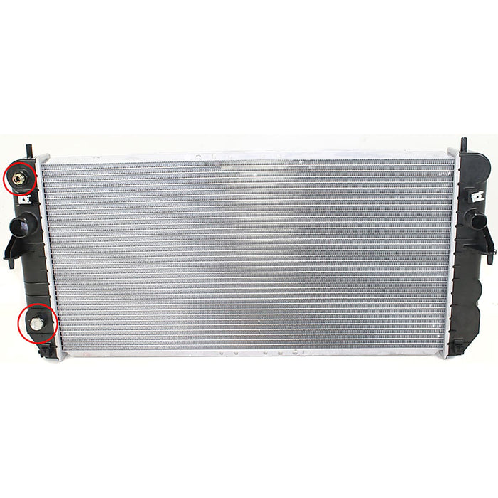 2001-2005 Cadillac DeVille/Oldsmobile Aurora Radiator 4.6L V8/4L V8 - GM3010204-Partify-Painted-Replacement-Body-Parts