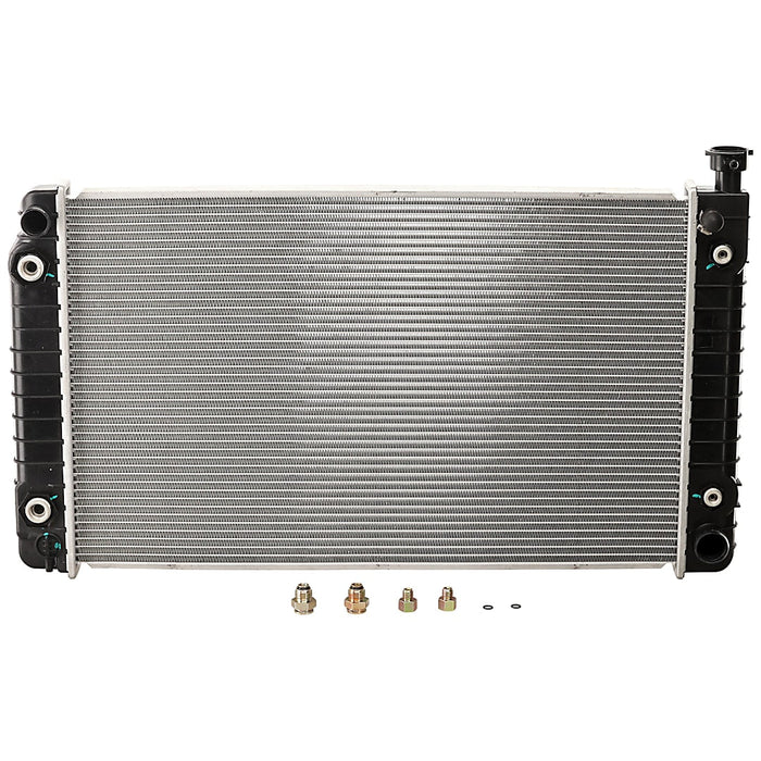 1988-1996 Chevrolet Blazer/C1500/C1500 Suburban/C2500/C2500 Suburban/C3500/K1500/K1500 Suburban/K2500/K2500 Suburban/K3500/GMC C1500/C1500 Suburban/C2500/C2500 Suburban/C3500/K1500/K1500 Suburban/K2500/K2500 Suburban/K3500/Yukon Radiator W/O Air Cond 4.3L V6/5.7L V8/5L V8 - GM3010234-Partify-Painted-Replacement-Body-Parts