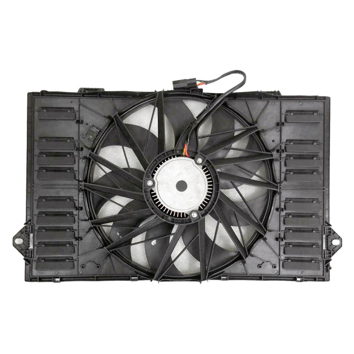 2010-2016 Porsche Panamera Exclusive/Executive/Turbo/Turbo Executive/Turbo S/Turbo S Executive Engine Cooling Fan Assembly 4.8L V8 Turbocharged - PO3115102-Partify-Painted-Replacement-Body-Parts