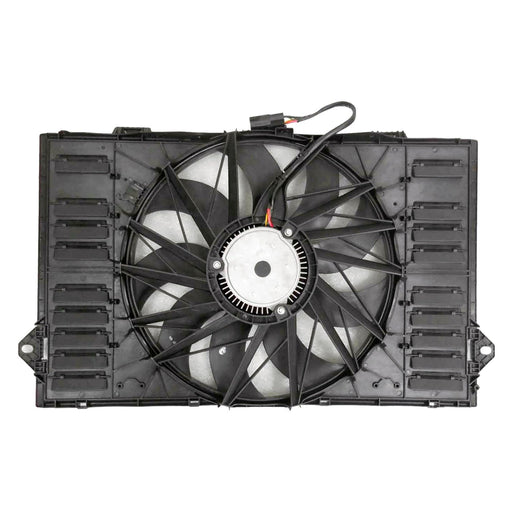 2010-2016 Porsche Panamera Exclusive/Executive/Turbo/Turbo Executive/Turbo S/Turbo S Executive Engine Cooling Fan Assembly 4.8L V8 Turbocharged - PO3115102-Partify-Painted-Replacement-Body-Parts
