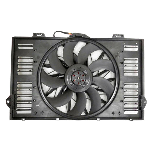 2010-2016 Porsche Panamera 4/4 Edition/4S/Base/Edition/GTS/S/S E-Hybrid/S Hybrid/Turbo Engine Cooling Fan Assembly 3.6L V6 Naturally Aspirated/3L V6 Supercharged/4.8L V8 Naturally Aspirated - PO3115103-Partify-Painted-Replacement-Body-Parts
