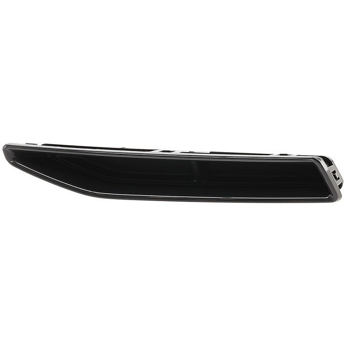 2019-2023 Audi Q3 Rear Passenger Side Bumper Molding Diffuser Trim Dark Chrome - AU1147103-Partify-Painted-Replacement-Body-Parts