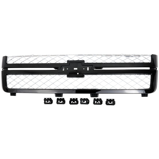 2013-2014 Chevrolet Silverado 2500/3500 Grille Assembly - GM1200732-Partify-Painted-Replacement-Body-Parts