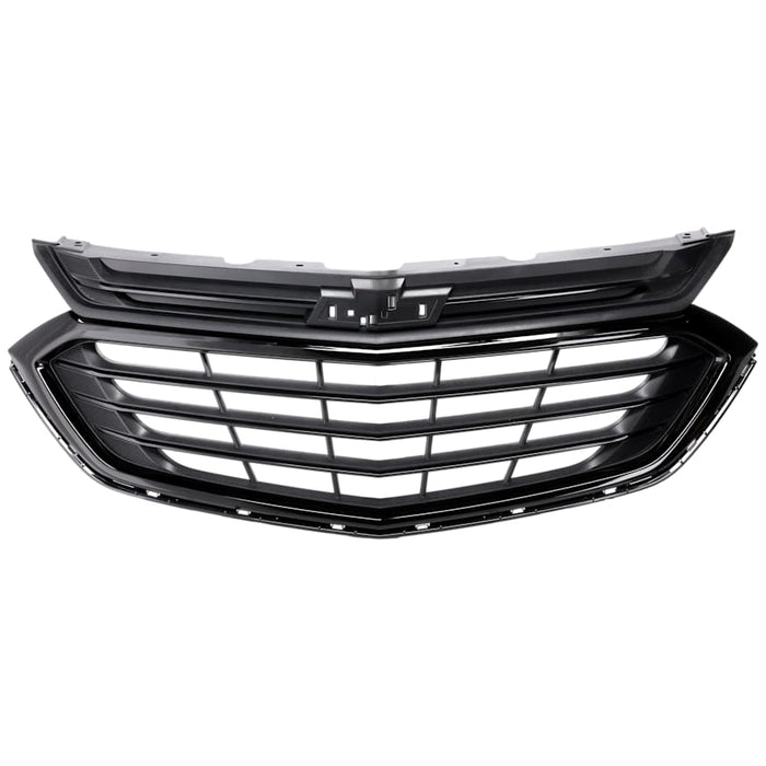2018-2021 Chevrolet Equinox L/LS/LT Grille W/O Redline Pkg W/O Lights & Bright Pkg Assembly - GM1200850-Partify-Painted-Replacement-Body-Parts