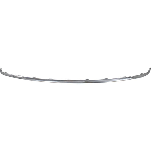 2011-2014 Audi A8 Quattro Rear Upper Bumper Molding Chrome - AU1144100-Partify-Painted-Replacement-Body-Parts