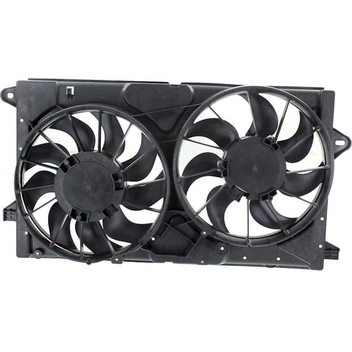 2013-2019 Cadillac XTS Base Engine Cooling Fan Assembly Motor/Blade/Shroud/Harness Dual Fan Assy - GM3115261-Partify-Painted-Replacement-Body-Parts
