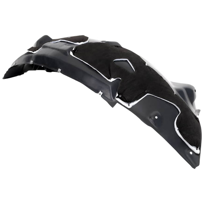 2021-2024 Ford F-150 King Ranch/Lariat/Limited/Platinum/Tremor Passenger Side Fender Liner Mat: Pe/Vacuum Form 3L V6 - FO1249214-Partify-Painted-Replacement-Body-Parts