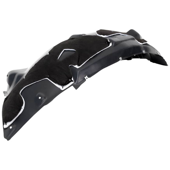 2021-2024 Ford F-150 King Ranch/Lariat/Limited/Platinum/Tremor Driver Side Fender Liner Mat: Pe/Vacuum Form 3L V6 - FO1248214-Partify-Painted-Replacement-Body-Parts