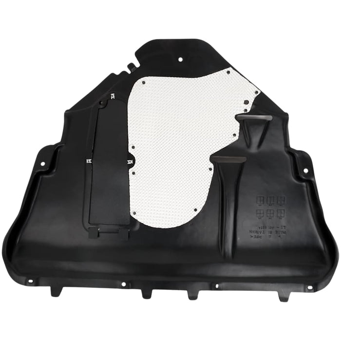 2019-2022 Jeep Cherokee Lower Engine Cover 2L L4 FWD - CH1228184-Partify-Painted-Replacement-Body-Parts