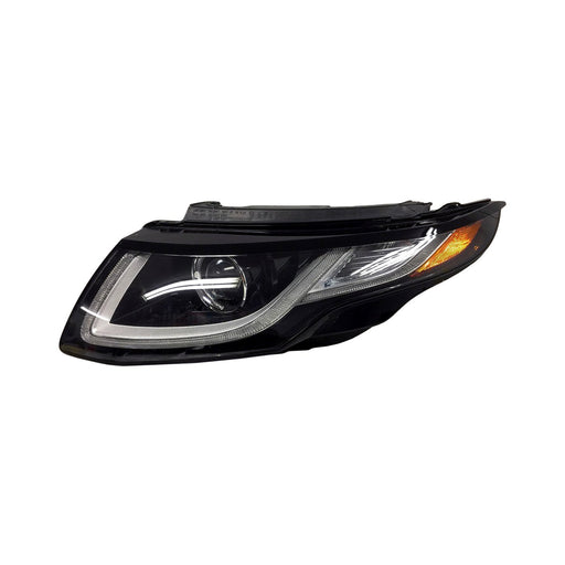 2017-2018 Land Rover Range Rover Evoque Driver Side Headlight Lens Housing Xenon W/O Pkg W/O Adaptive Lamps - RO2518107-Partify-Painted-Replacement-Body-Parts