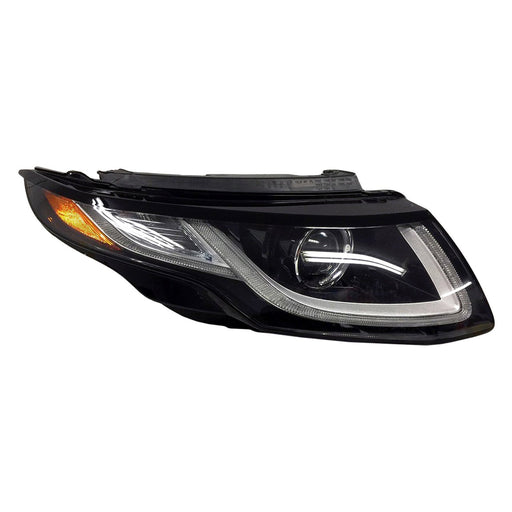 2017-2018 Land Rover Range Rover Evoque Passenger Side Headlight Lens Housing Xenon W/O Pkg W/O Adaptive Lamps - RO2519107-Partify-Painted-Replacement-Body-Parts