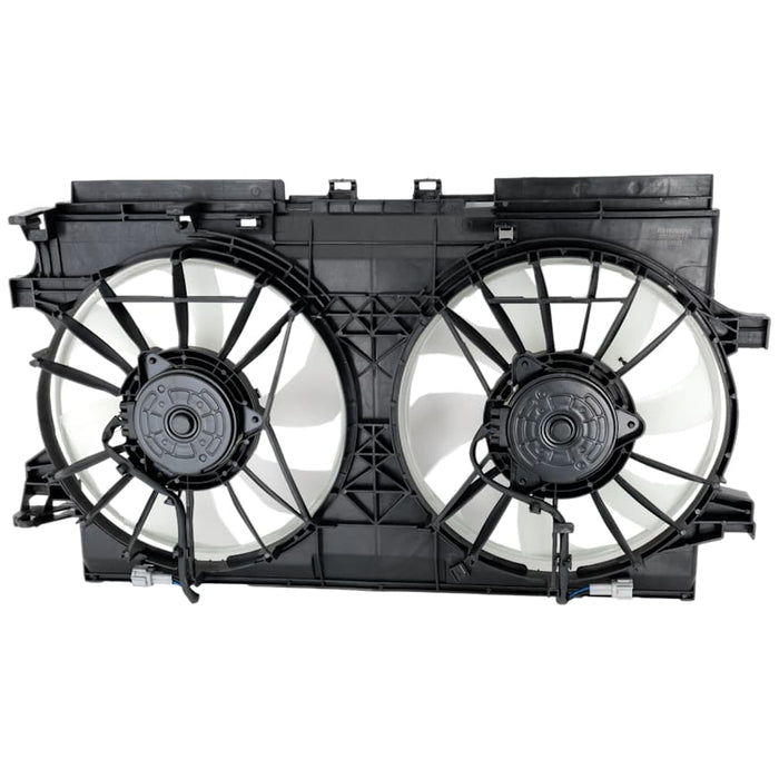 2018-2023 Subaru Crosstrek Engine Cooling Fan Assembly Motor/Blade/Shroud Dual Fan Assy - SU3115143-Partify-Painted-Replacement-Body-Parts
