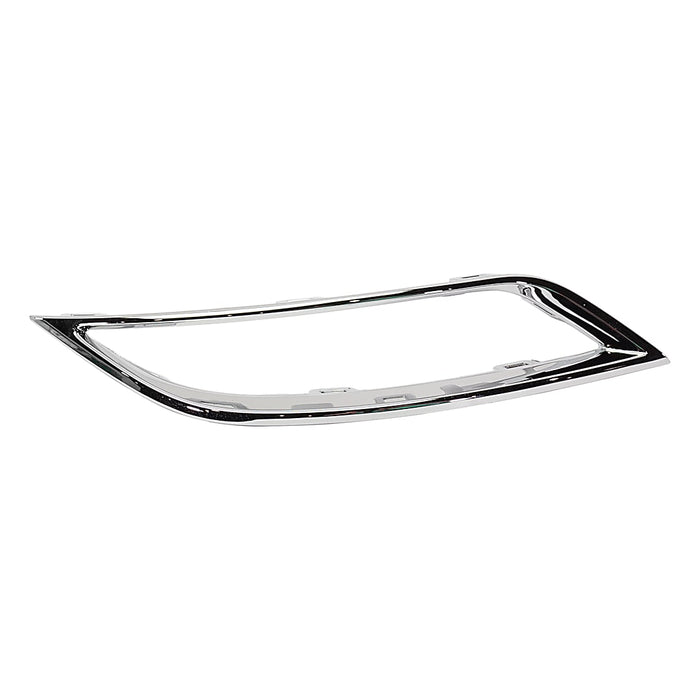 2019-2021 Volkswagen Jetta Execline/R-Line/SEL/SEL Premium Rear Passenger Side Bumper Molding Lower Valance Moulding Chrome - VW1147107-Partify-Painted-Replacement-Body-Parts