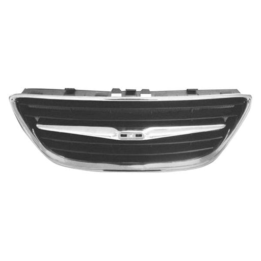 2003-2007 Saab 9-3 Grille Center Chrome/ Assembly - SB1200102-Partify-Painted-Replacement-Body-Parts