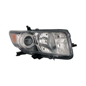 Passenger Side Headlight Lens Housing image