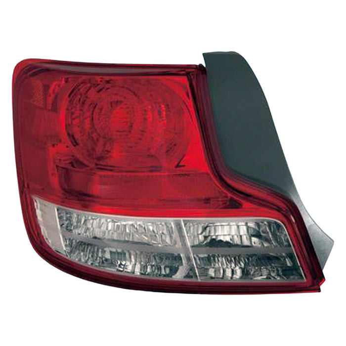 2012-2013 Scion tC Driver Side Tail Light Housing Includes Lens - SC2818110-Partify-Painted-Replacement-Body-Parts