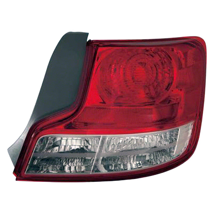 2012-2013 Scion tC Passenger Side Tail Light Housing Includes Lens - SC2819110-Partify-Painted-Replacement-Body-Parts
