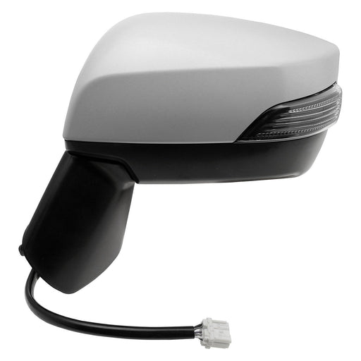 2015-2021 Subaru Crosstrek/Impreza/WRX/XV Crosstrek Driver Side Door Mirror Power Heated W/Signal Lamps W/Covers Assembly - SU1320135-Partify-Painted-Replacement-Body-Parts