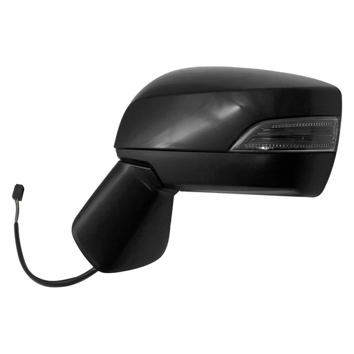 2016-2021 Subaru WRX Driver Side Door Mirror Heated W/Blind Spot Detection W/Signal Lamp W/Cover Assembly - SU1320161-Partify-Painted-Replacement-Body-Parts