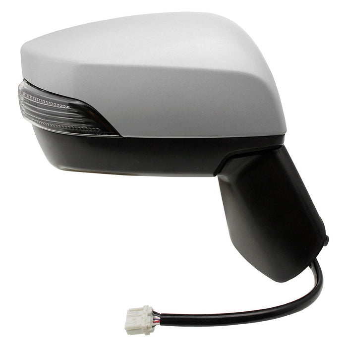 2015-2021 Subaru Crosstrek/Impreza/WRX/XV Crosstrek Passenger Side Door Mirror Power Heated W/Signal Lamps W/Covers Assembly - SU1321135-Partify-Painted-Replacement-Body-Parts