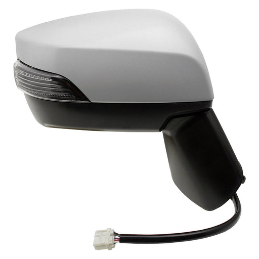 2015-2021 Subaru Crosstrek/Impreza/WRX/XV Crosstrek Passenger Side Door Mirror Power Heated W/Signal Lamps W/Covers Assembly - SU1321135-Partify-Painted-Replacement-Body-Parts