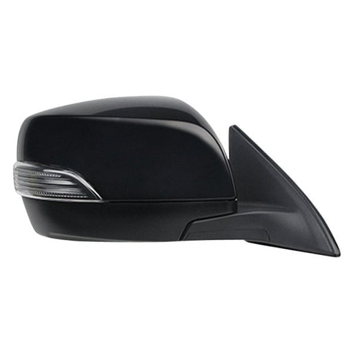 2013-2014 Subaru Outback Passenger Side Door Mirror Power Heated W/Signal Lamp W/Cover Assembly - SU1321143-Partify-Painted-Replacement-Body-Parts